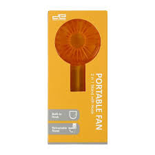 Cosmetic Portable Fan (Orange)