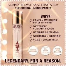 Airbrush Setting Spray